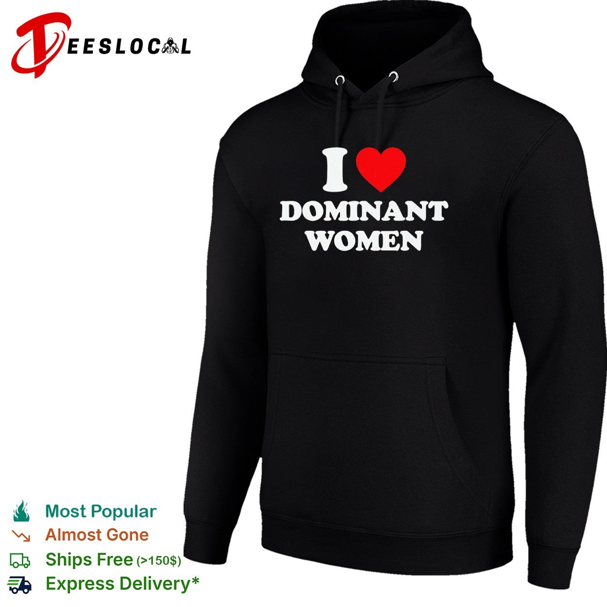 I Love Dominant Women empowerment feminine power shirt