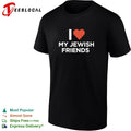 I Love My Jewish Friends friendship support shirt