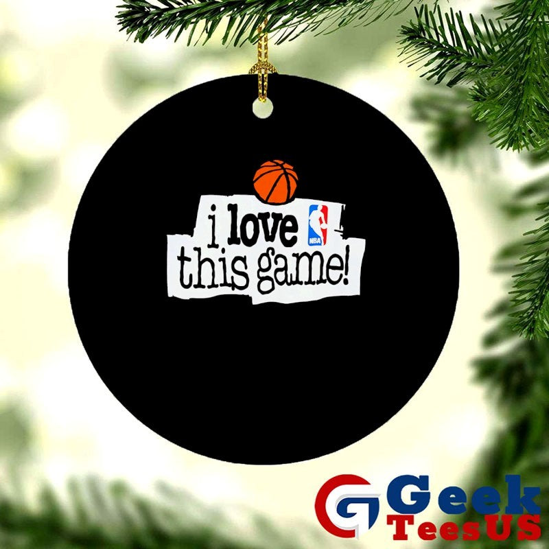 I Love This Game NBA shirt