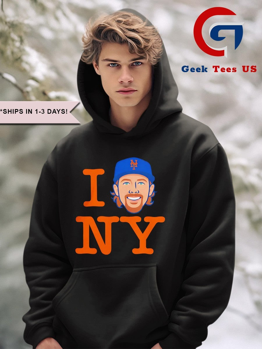 I NY McLean Mets face shirt