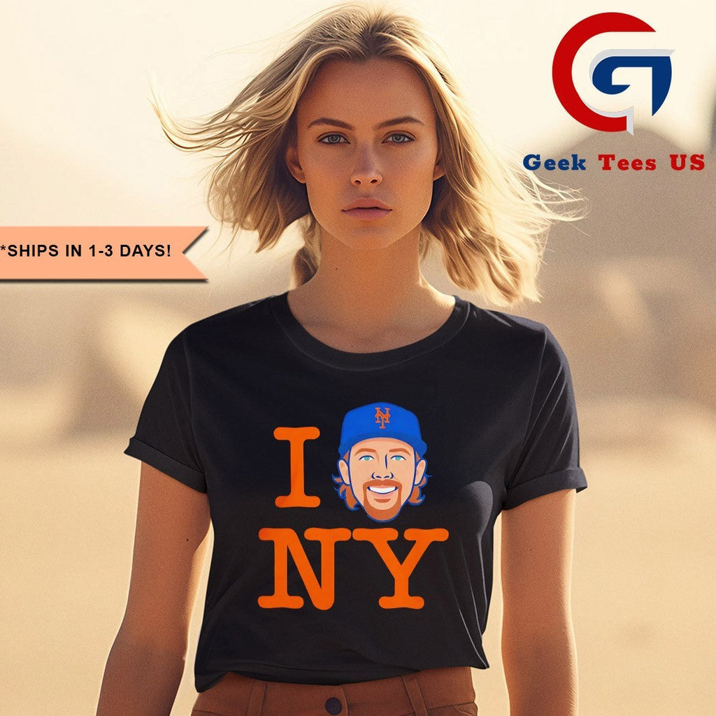 I NY McLean Mets face shirt