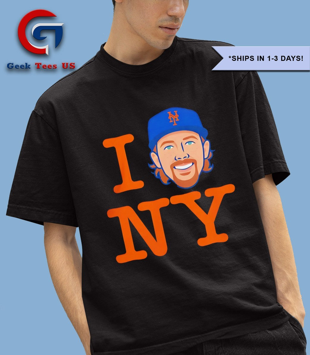 I NY McLean Mets face shirt