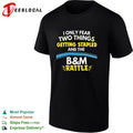 I Only Fear Two Things Getting Stapled and the B&M Rattle shirt