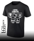 I Support LGBTQ Liquor Guns Beer Titties Quickies shirt