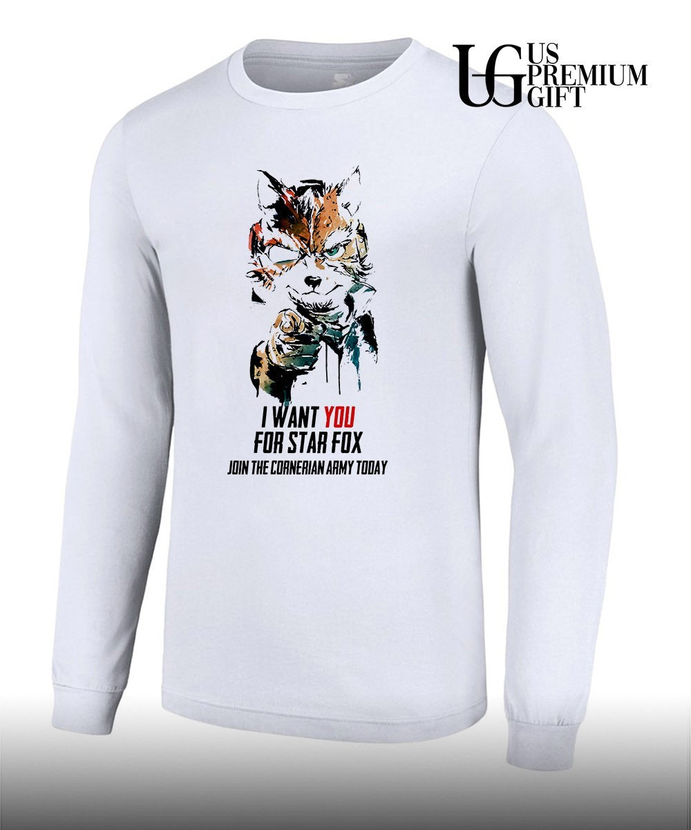 I Want You For Star Fox Join The Cornerian Army Today shirt