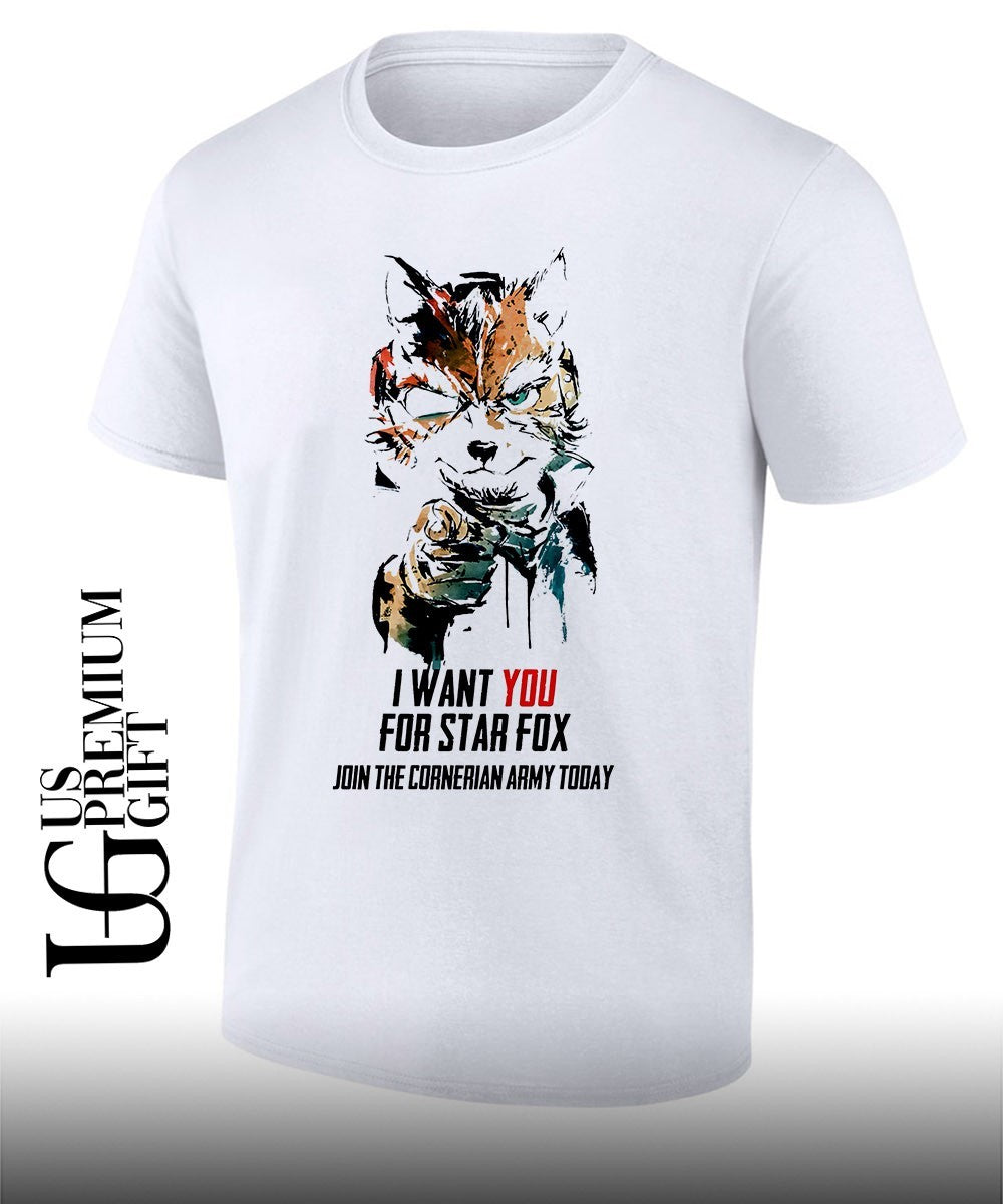 I Want You For Star Fox Join The Cornerian Army Today shirt