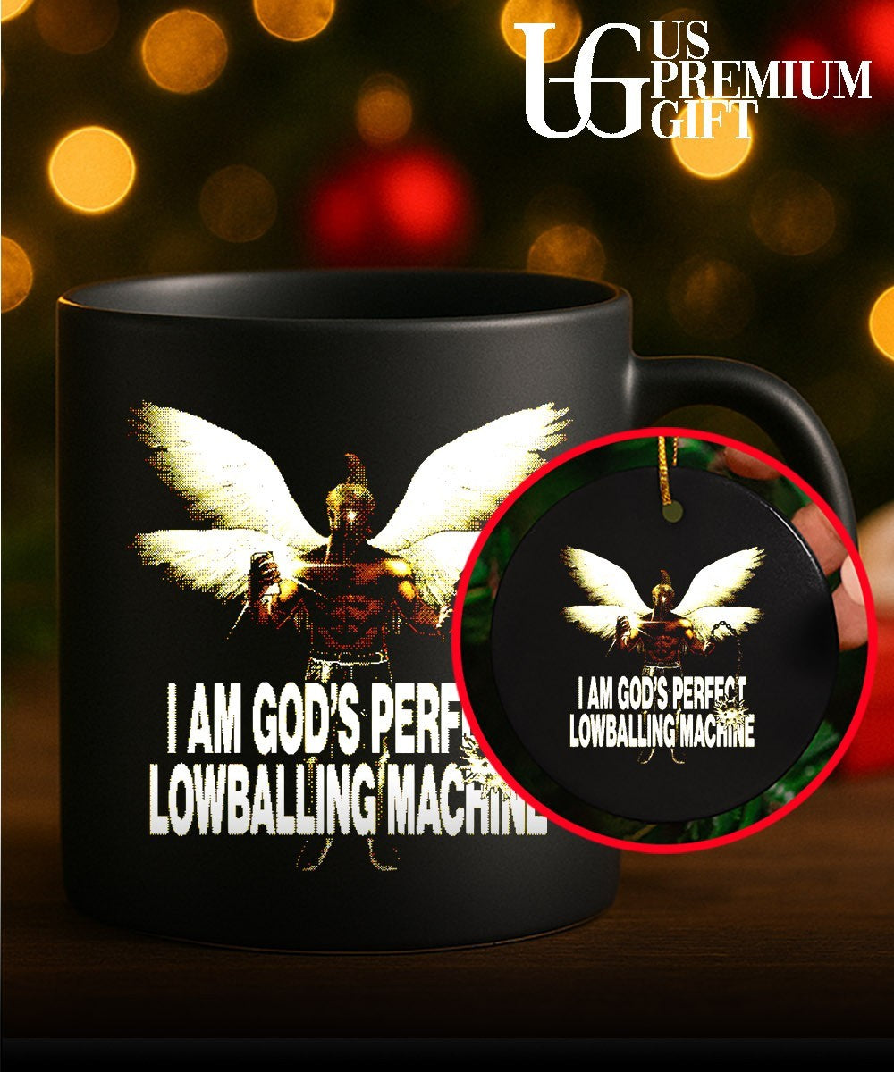 I am God’s perfect lowballing machine shirt