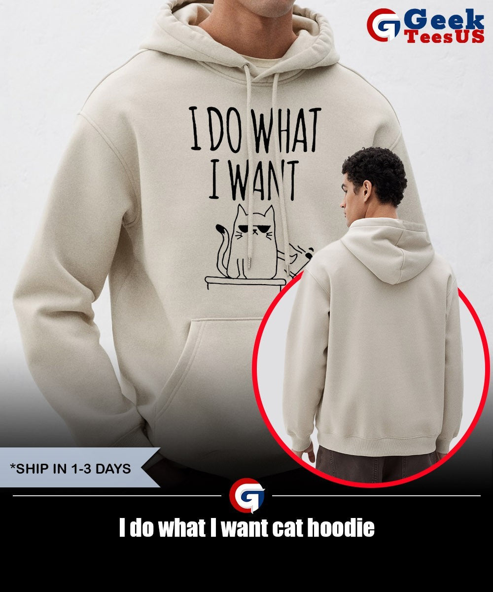 I do what I want cat shirt