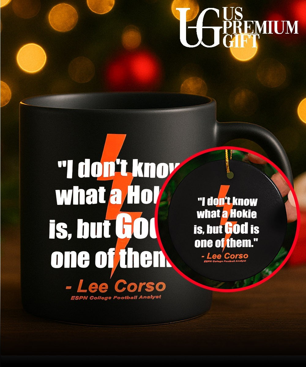 I don’t know what a Hokie is but God is one of them Lee Corso ESPN College Football Analyst shirt