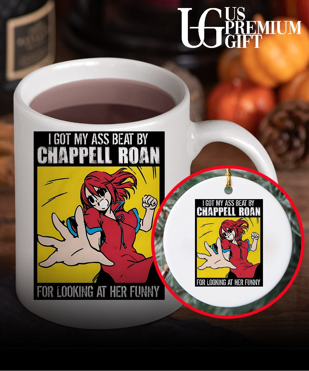I got my ass beat by Chappell Roan for looking at her funny shirt