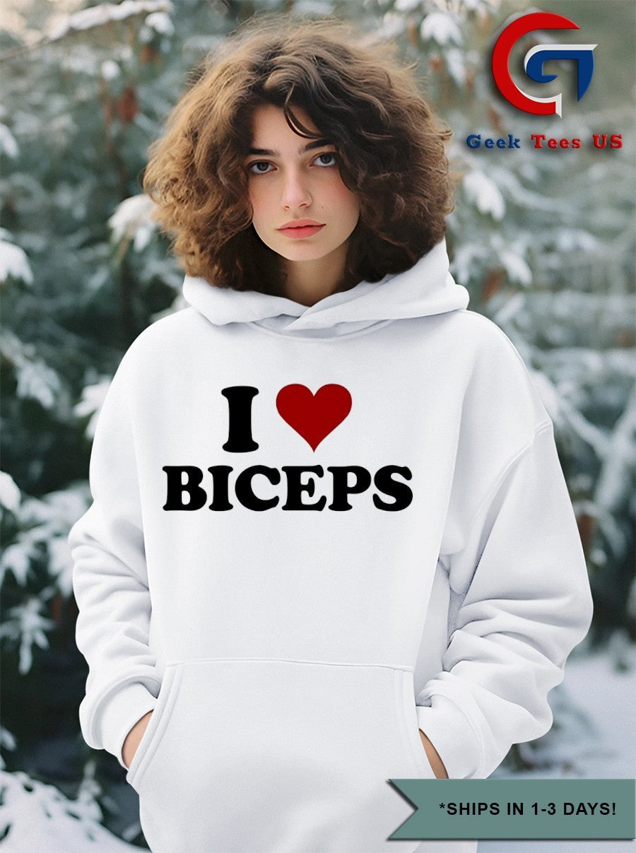 I heart biceps shirt