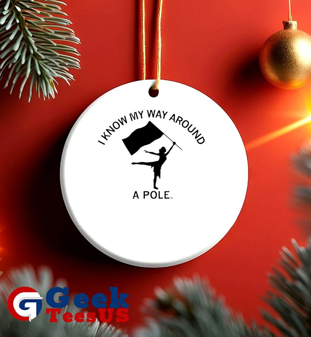 I know my way around a pole shirt