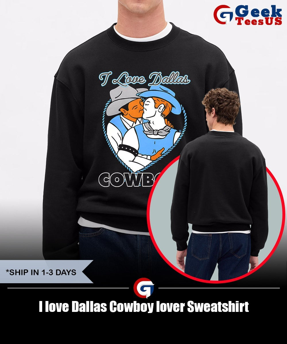 I love Dallas Cowboy lover shirt