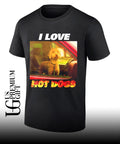 I love Hot Dogs shirt