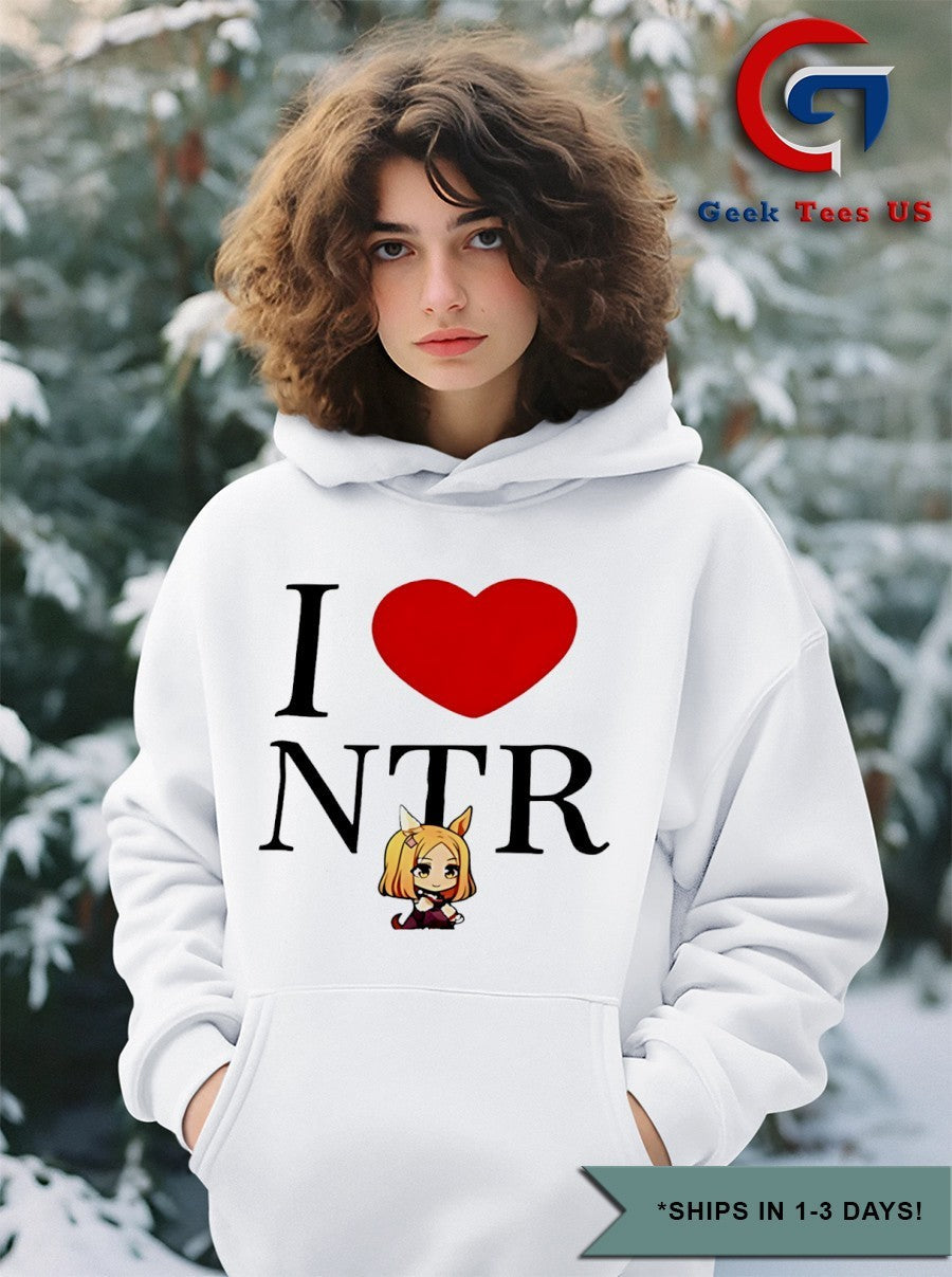 I love NTR Narita Top Road Anime shirt