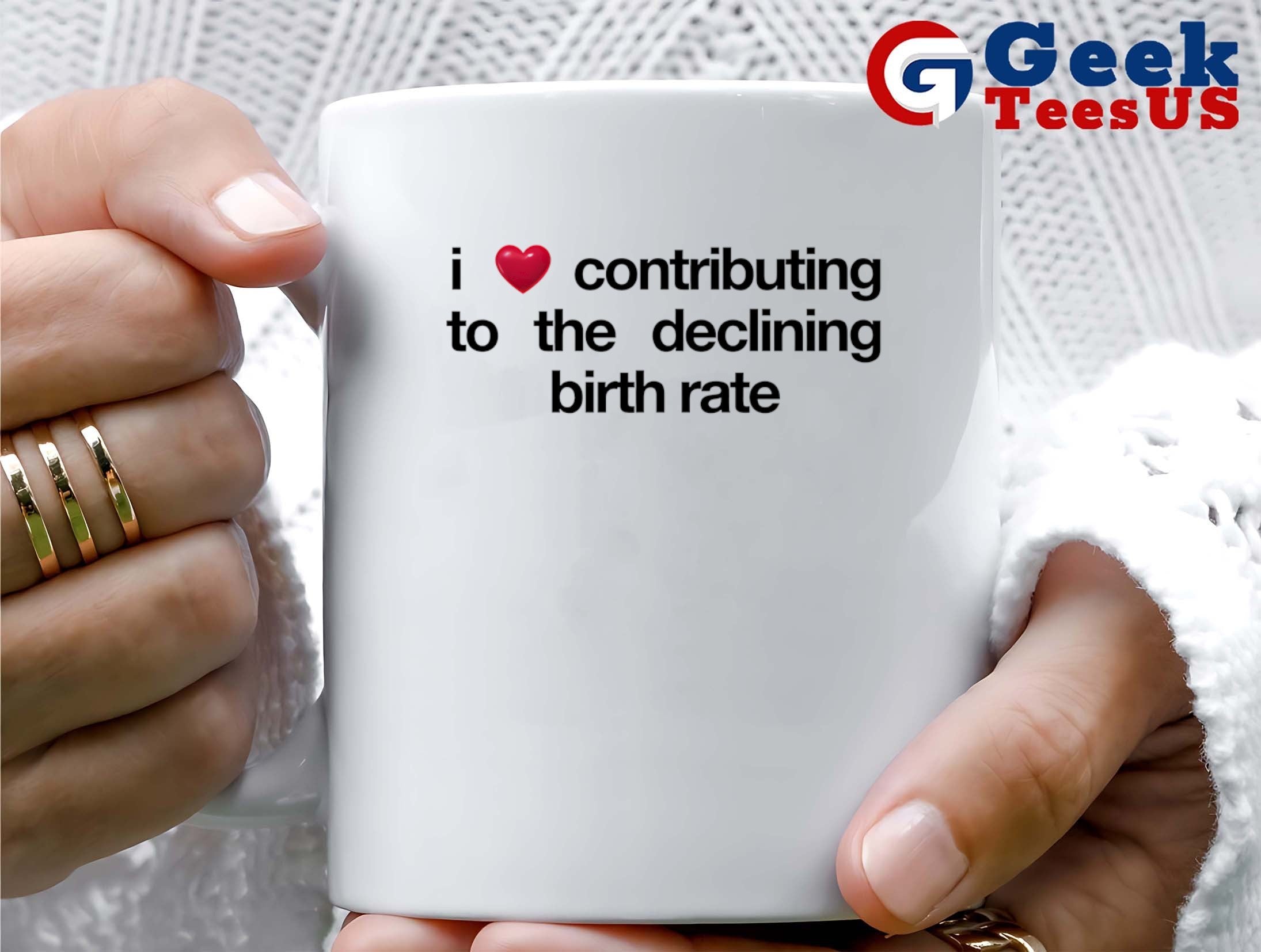 I love contributing to the declining birth rate shirt
