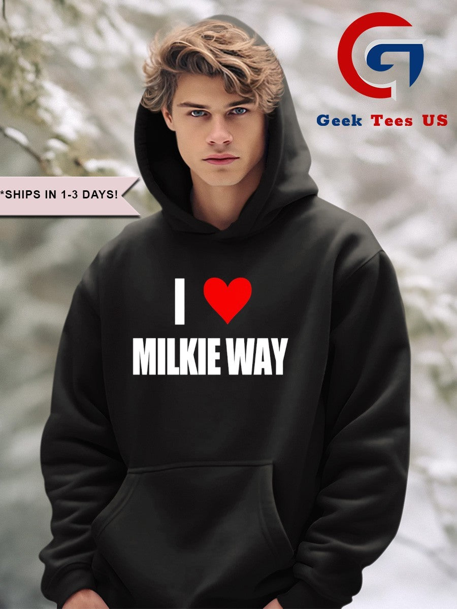 I love milkie way shirt