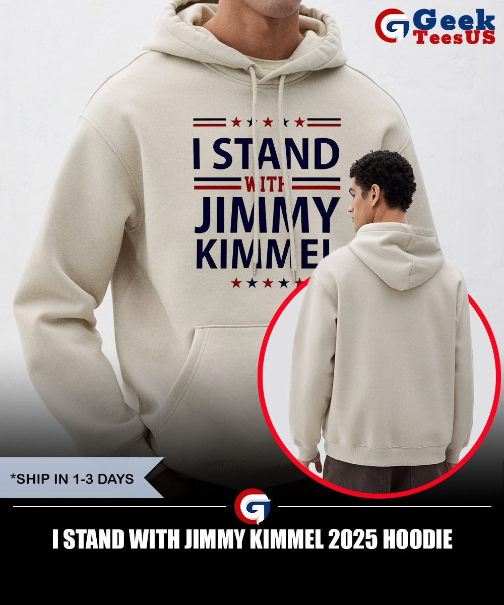 I stand with Jimmy Kimmel 2025 shirt