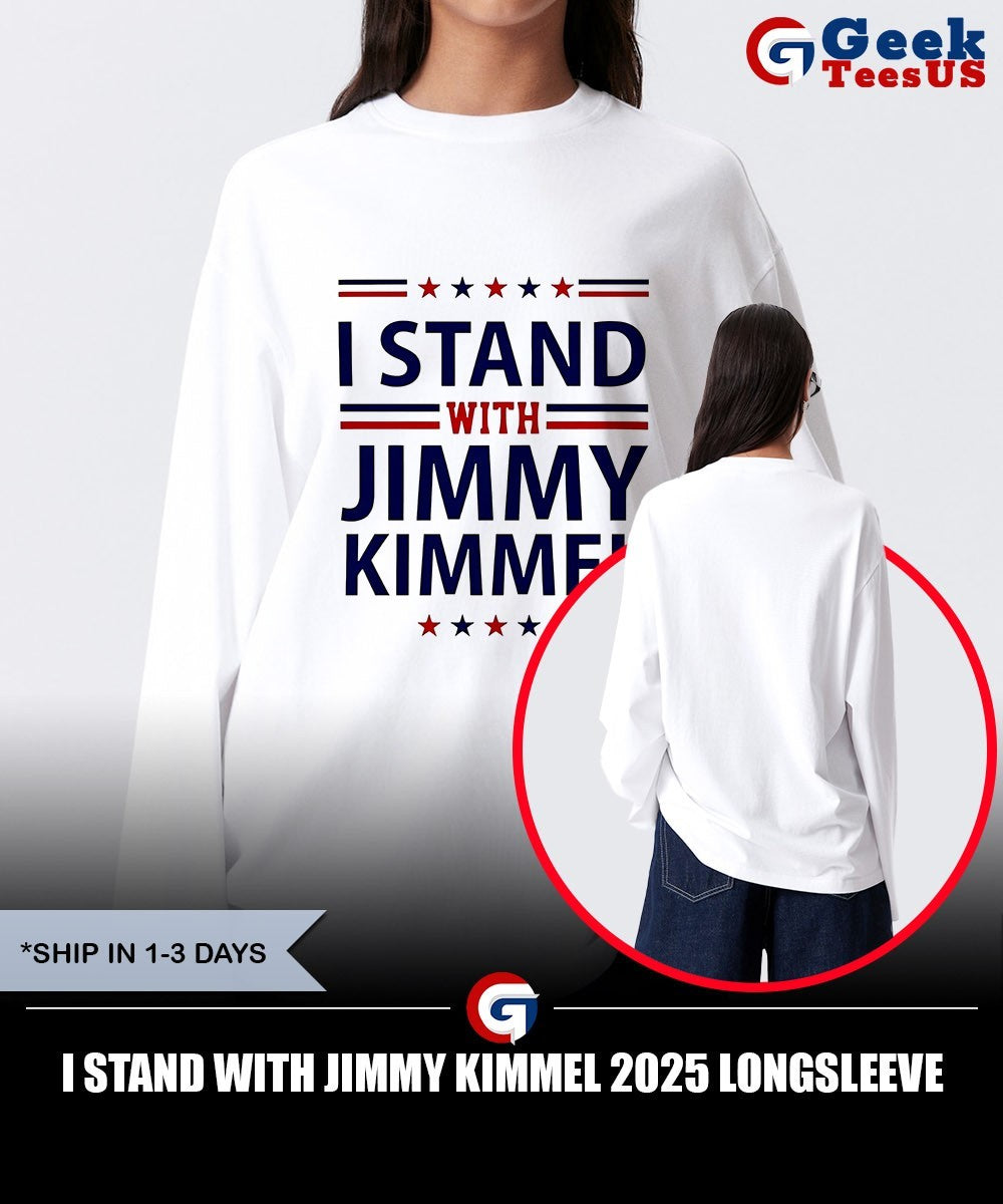 I stand with Jimmy Kimmel 2025 shirt