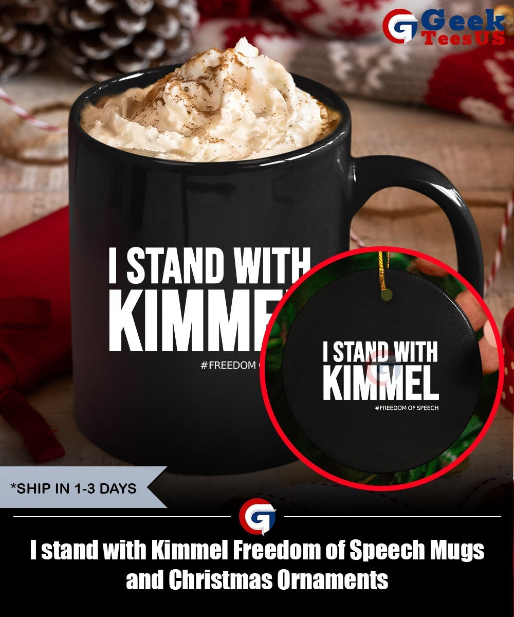 I stand with Kimmel Freedom of Speech shirt