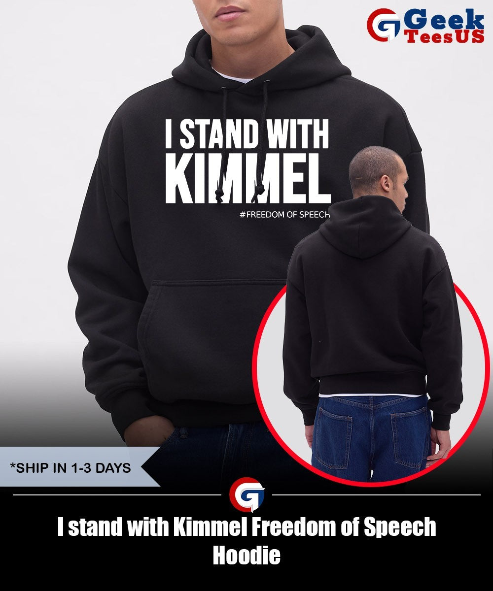 I stand with Kimmel Freedom of Speech shirt
