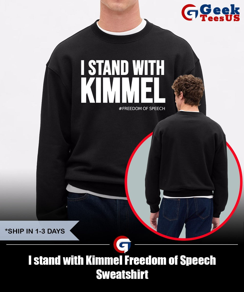 I stand with Kimmel Freedom of Speech shirt