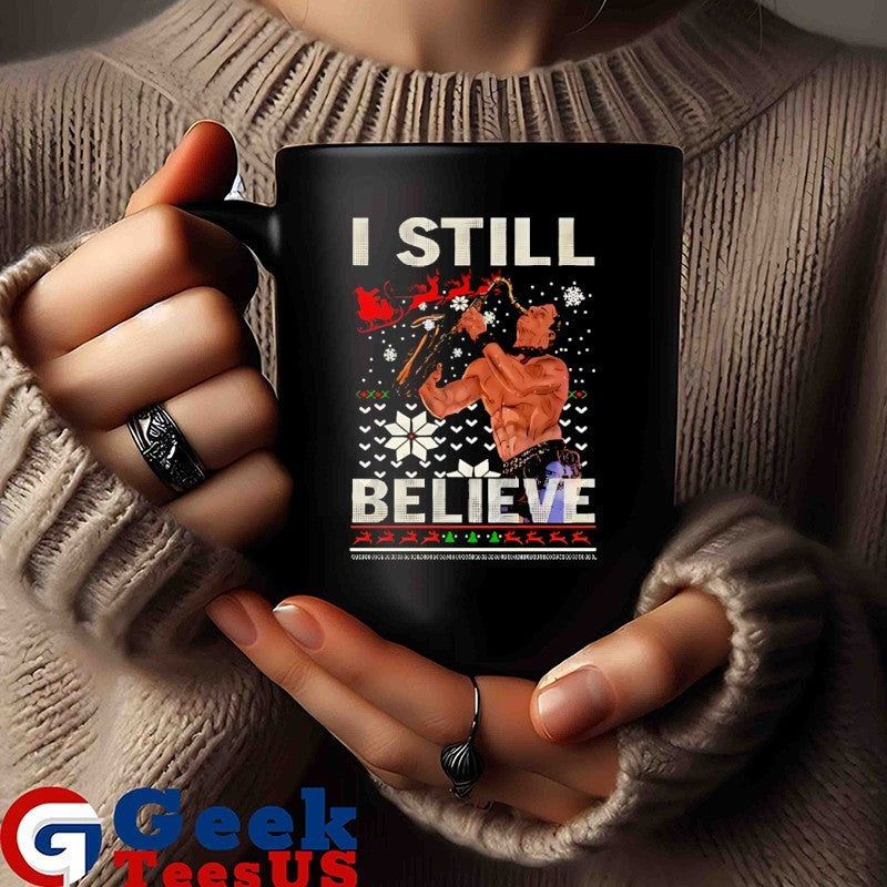 I still believe ugly Christmas shirt