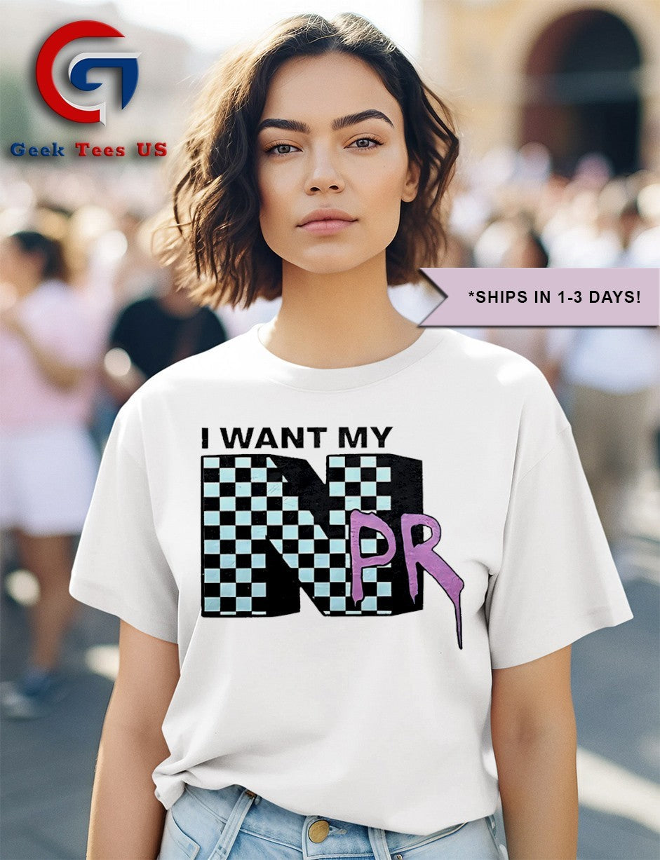 I want my NPR FDT shirt
