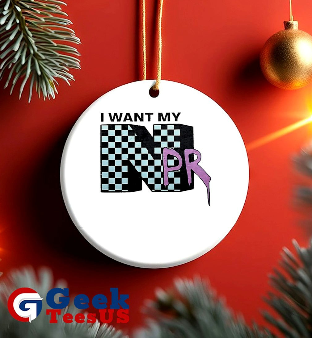 I want my NPR FDT shirt