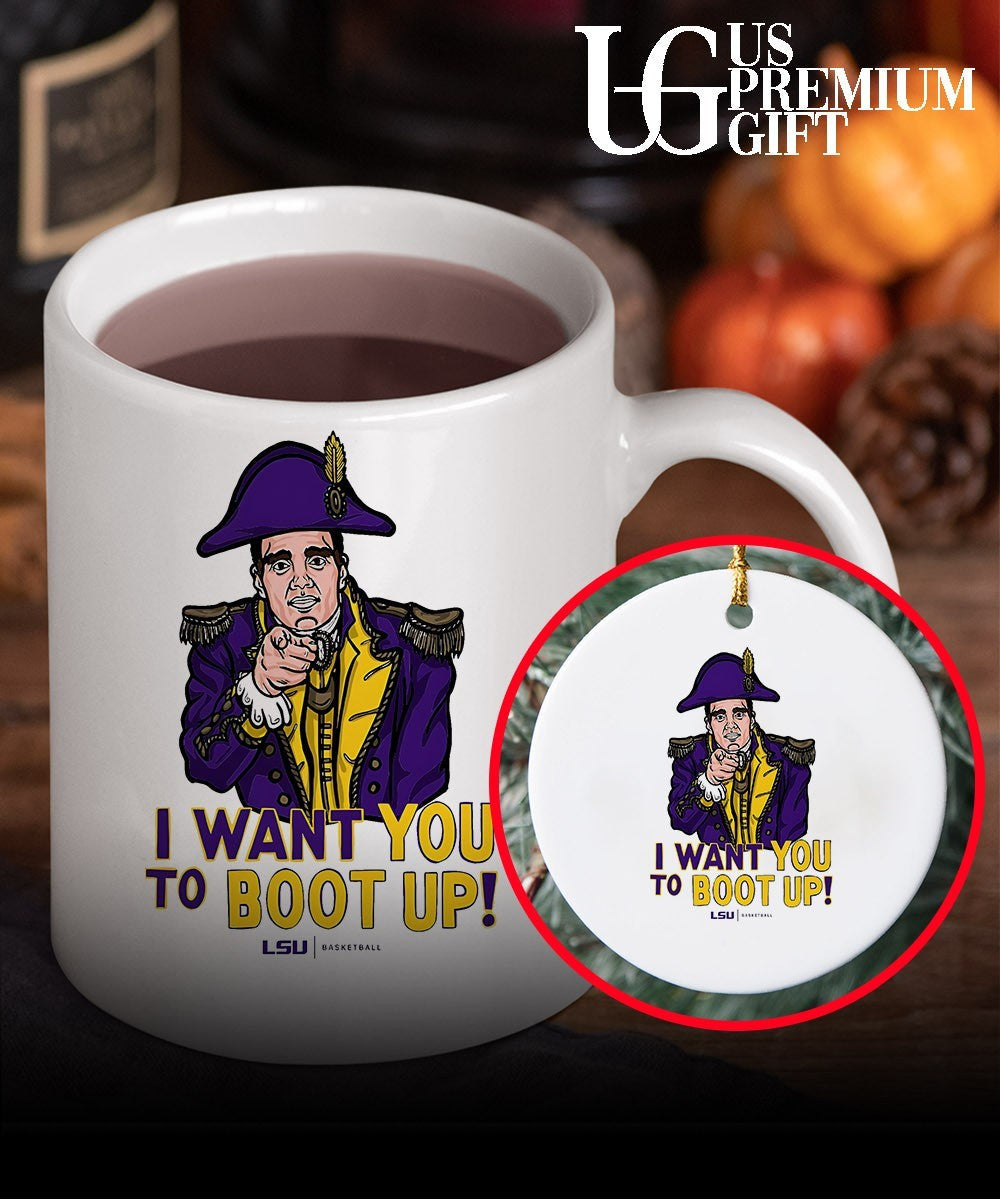 I want you to boot up LSU basketball shirt