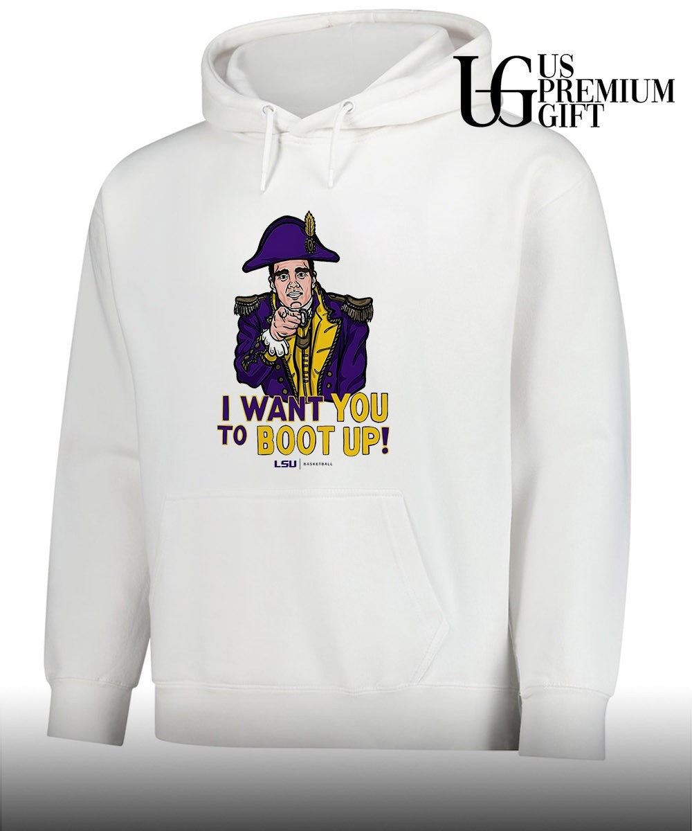I want you to boot up LSU basketball shirt