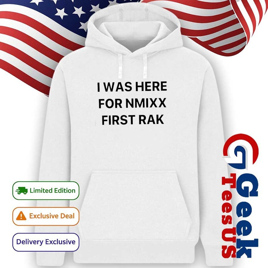 I was here for NMIXX First Rak shirt