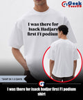 I was there for isack hadjar first F1 podium shirt