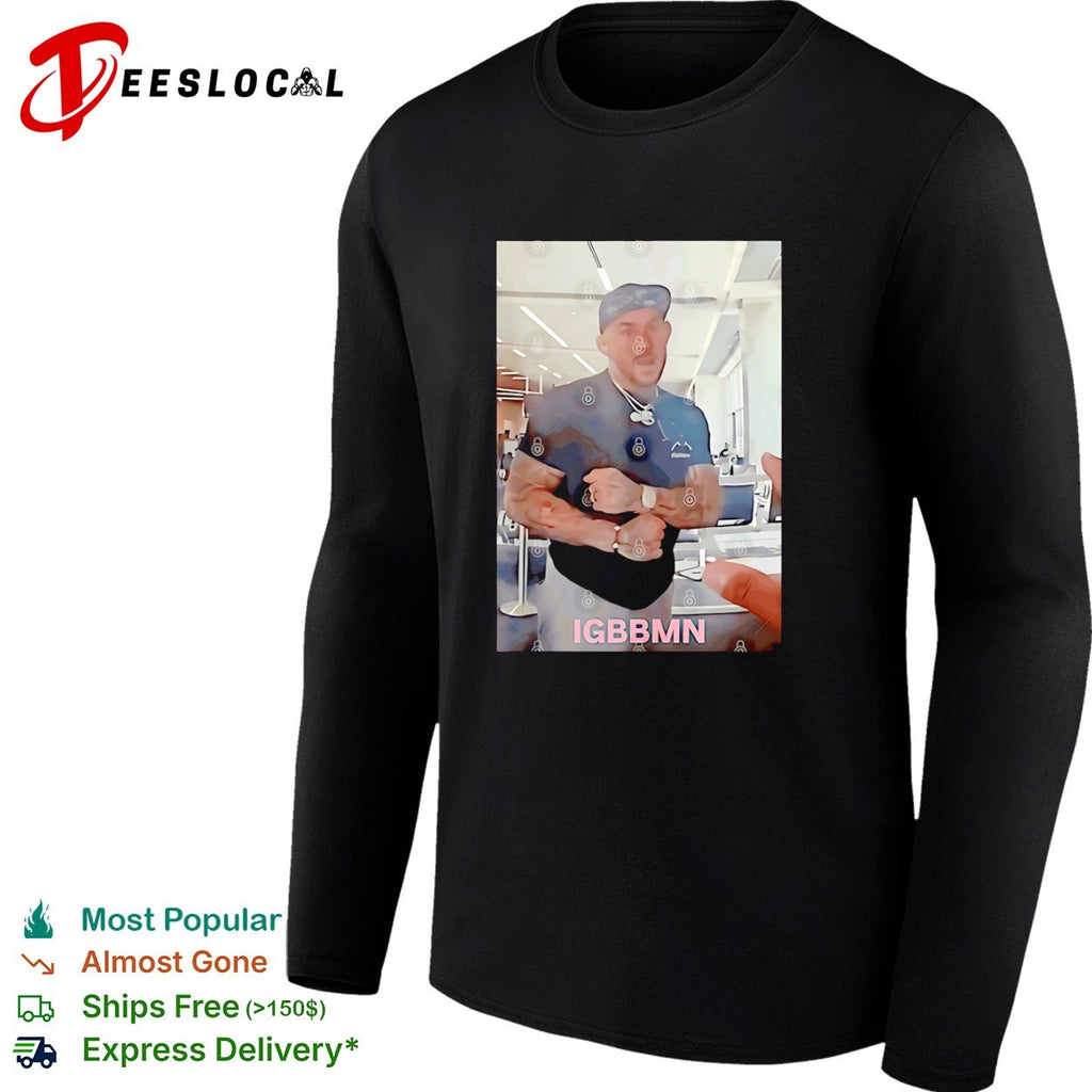 IGBBMN Fitness Lifestyle gym bodybuilding shirt