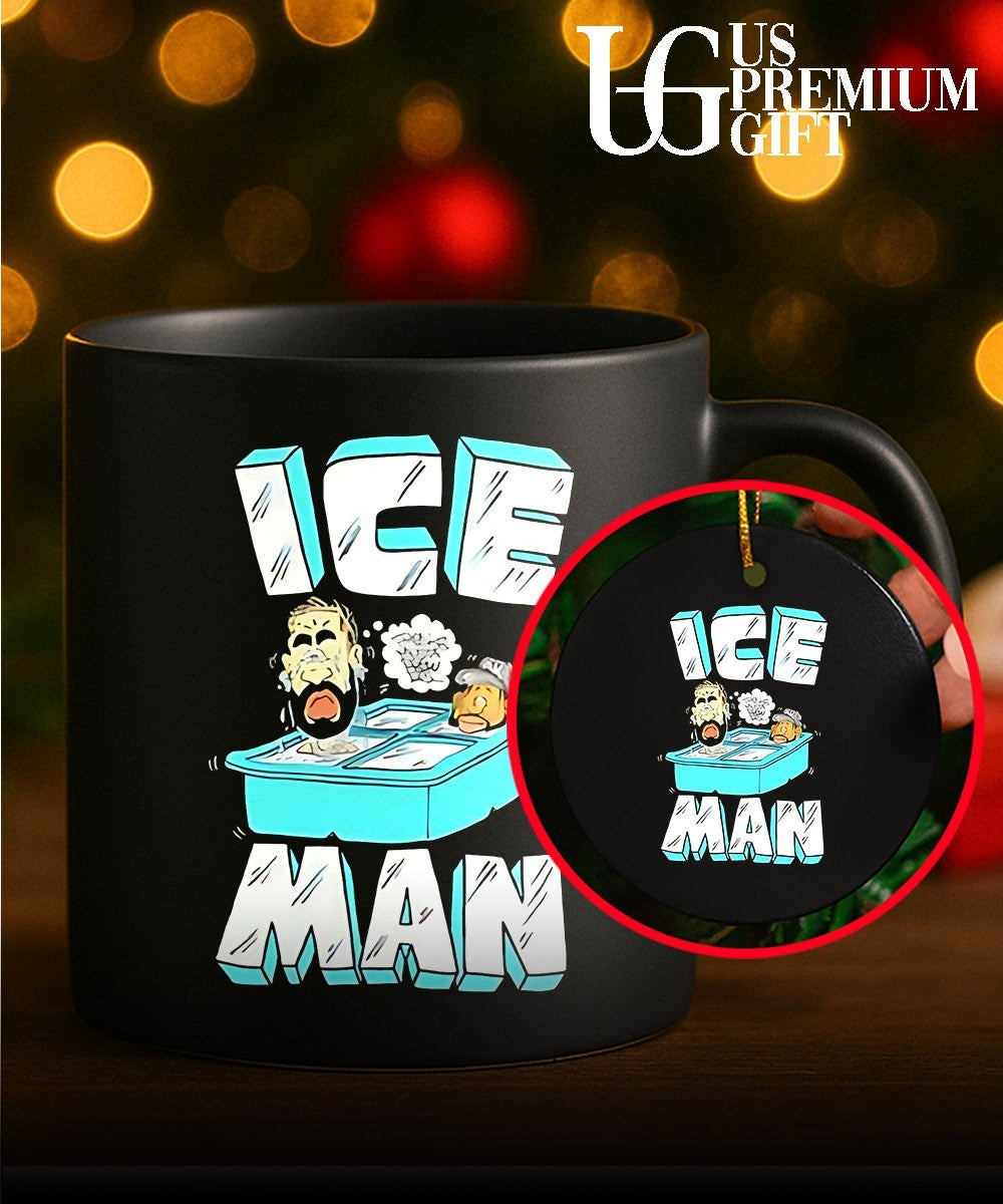Ice Man Cold Plunge Tub cartoon shirt