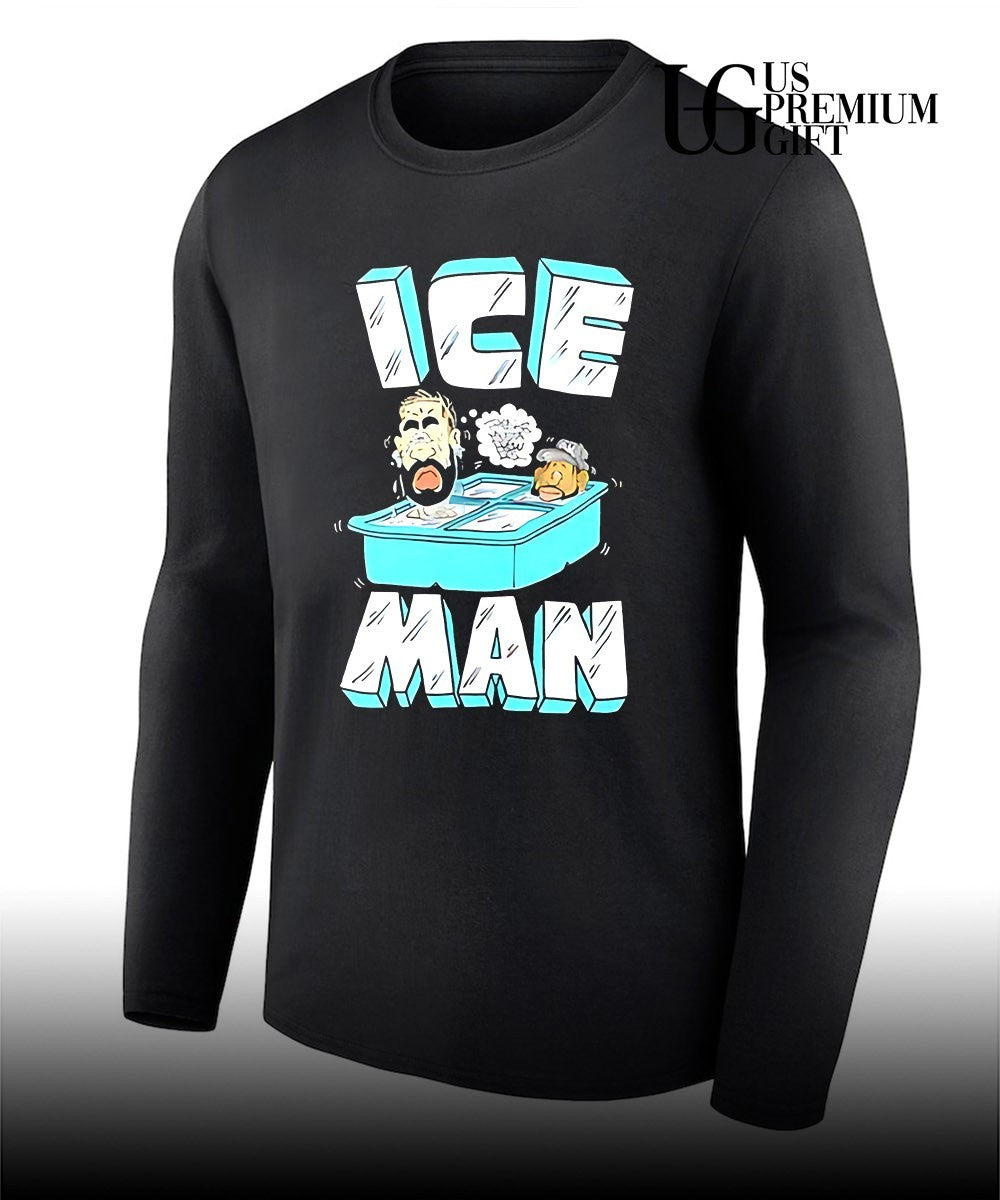 Ice Man Cold Plunge Tub cartoon shirt