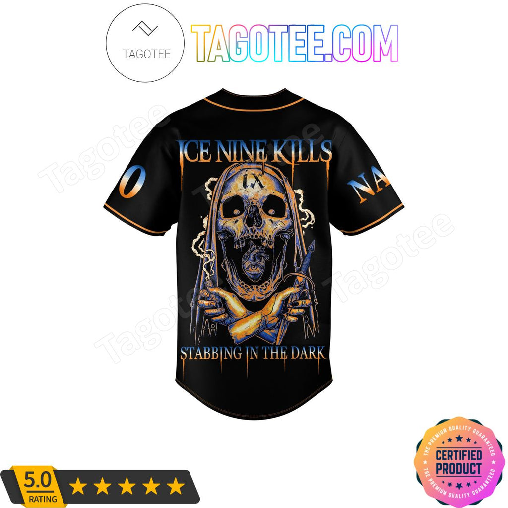 Ice Nine Kills Stabbing In The Dark Personalized Baseball Jersey