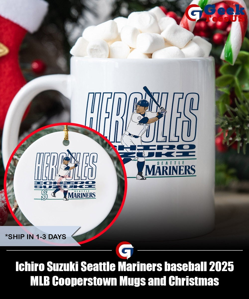 Ichiro Suzuki Seattle Mariners baseball 2025 MLB Cooperstown shirt