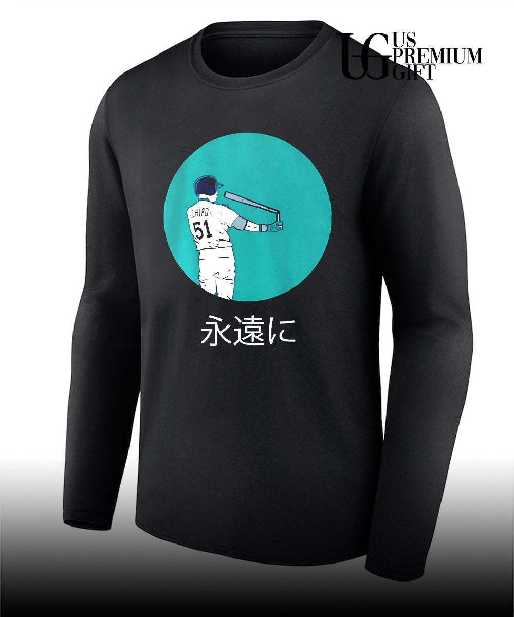 Ichiro Suzuki Seattle Mariners baseball back shirt