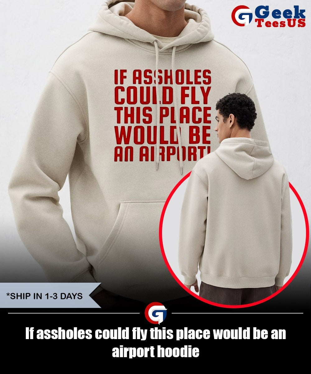 If assholes could fly this place would be an airport shirt