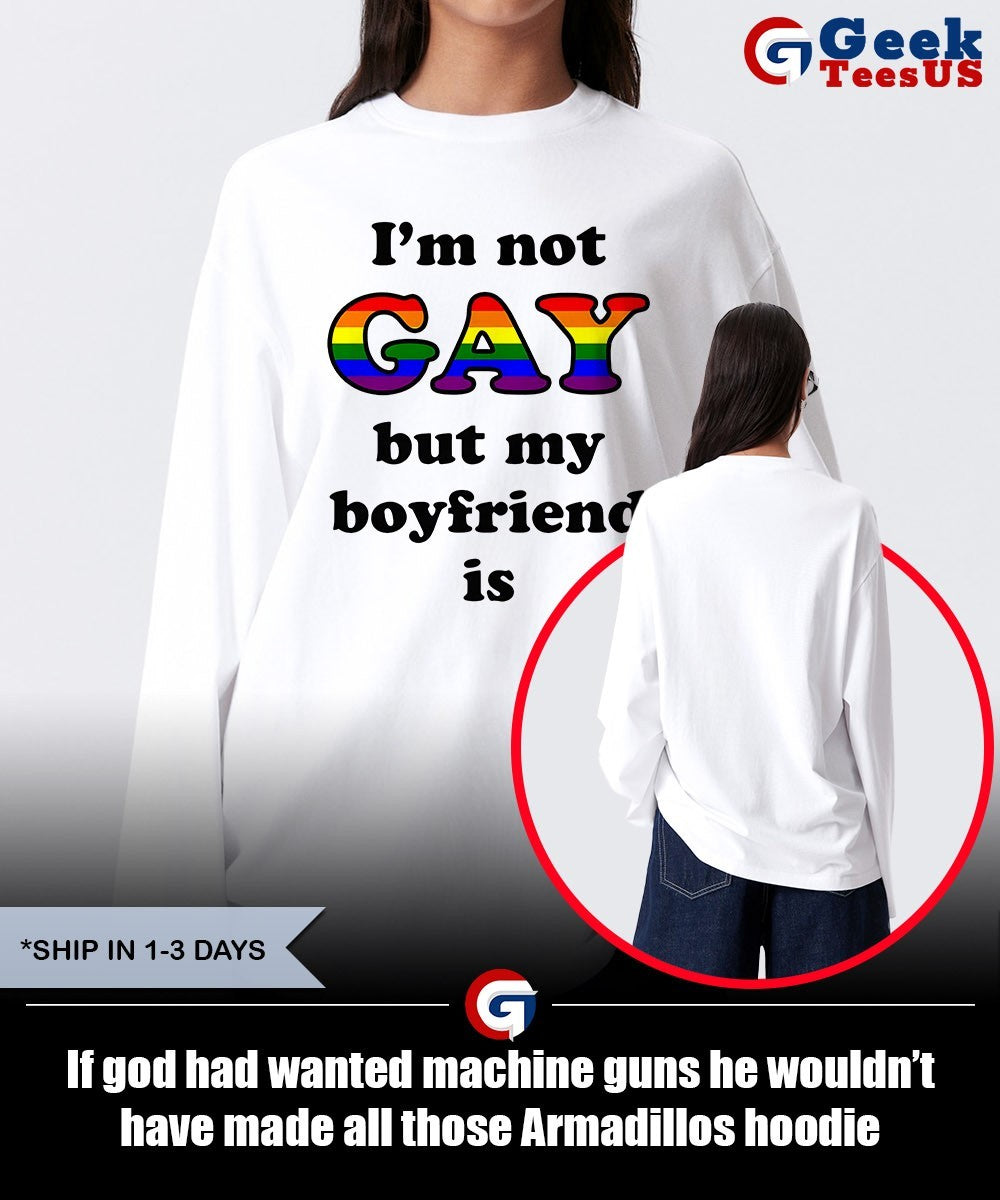 If god had wanted machine guns he wouldn’t have made all those Armadillos shirt