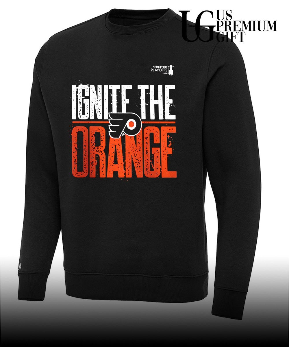 Ignite The Orange Philadelphia Flyers NHL 2026 Stanley Cup Playoffs slogan shirt