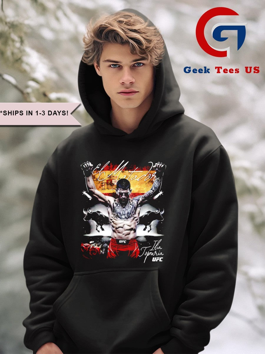 Ilia Topuria Bull Fight Boxy shirt