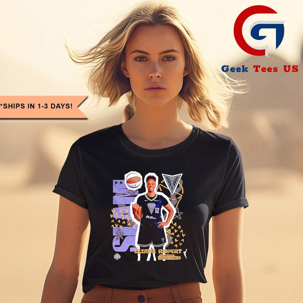 Iliana Rupert player Golden State Valkyries WNBA Slam shirt