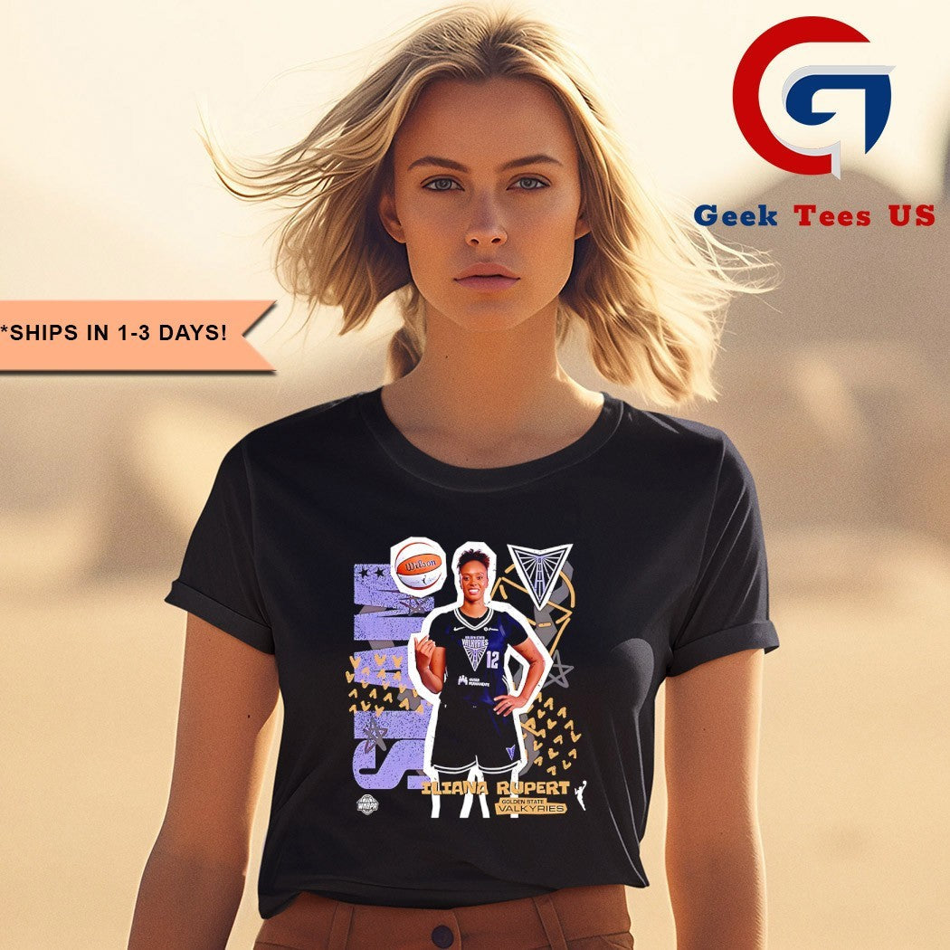 Iliana Rupert player Golden State Valkyries WNBA Slam shirt