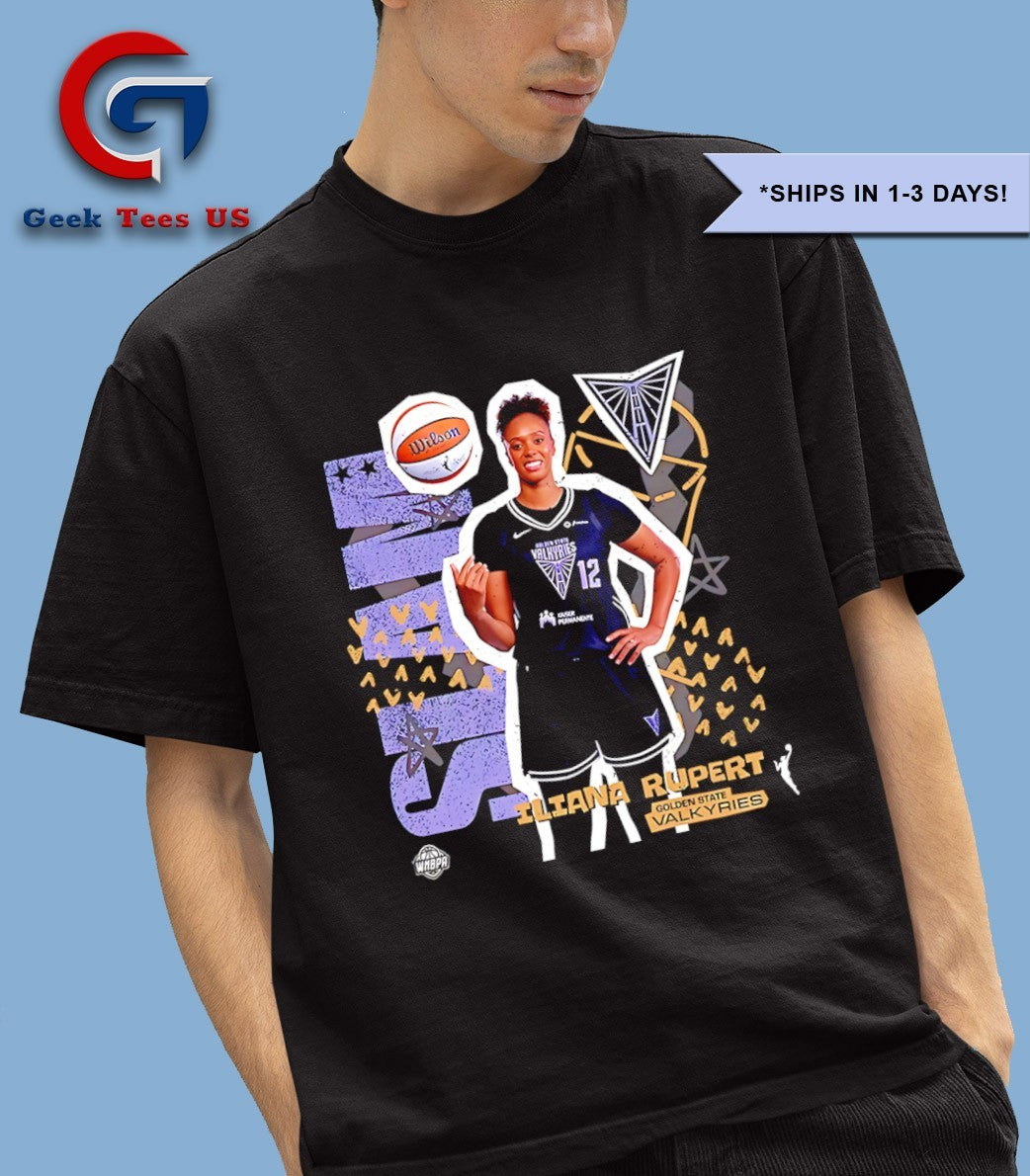 Iliana Rupert player Golden State Valkyries WNBA Slam shirt
