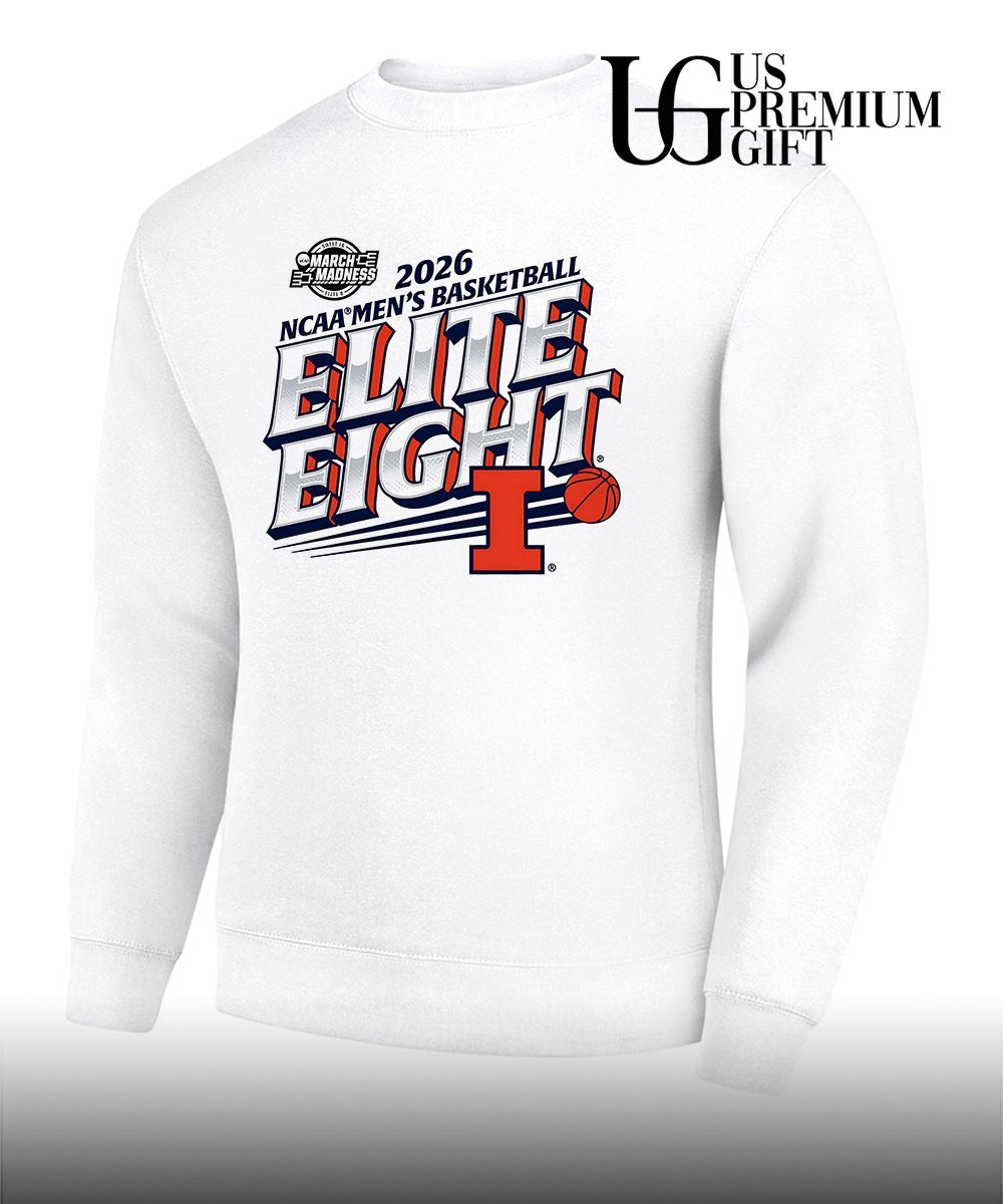 Illinois Fighting Illini 2026 Elite Eight NCAA Men’s basketball shirt
