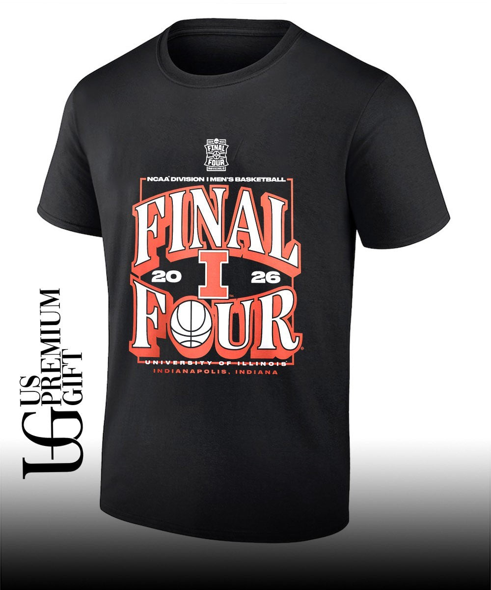 Illinois Fighting Illini 2026 Final Four NCAA Men’s Basketball Tournament March Madness shirt