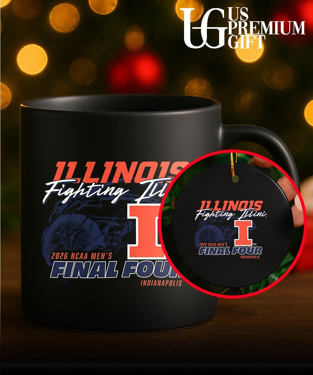 Illinois Fighting Illini 2026 NCAA Men’s Final Four Indianapolis shirt