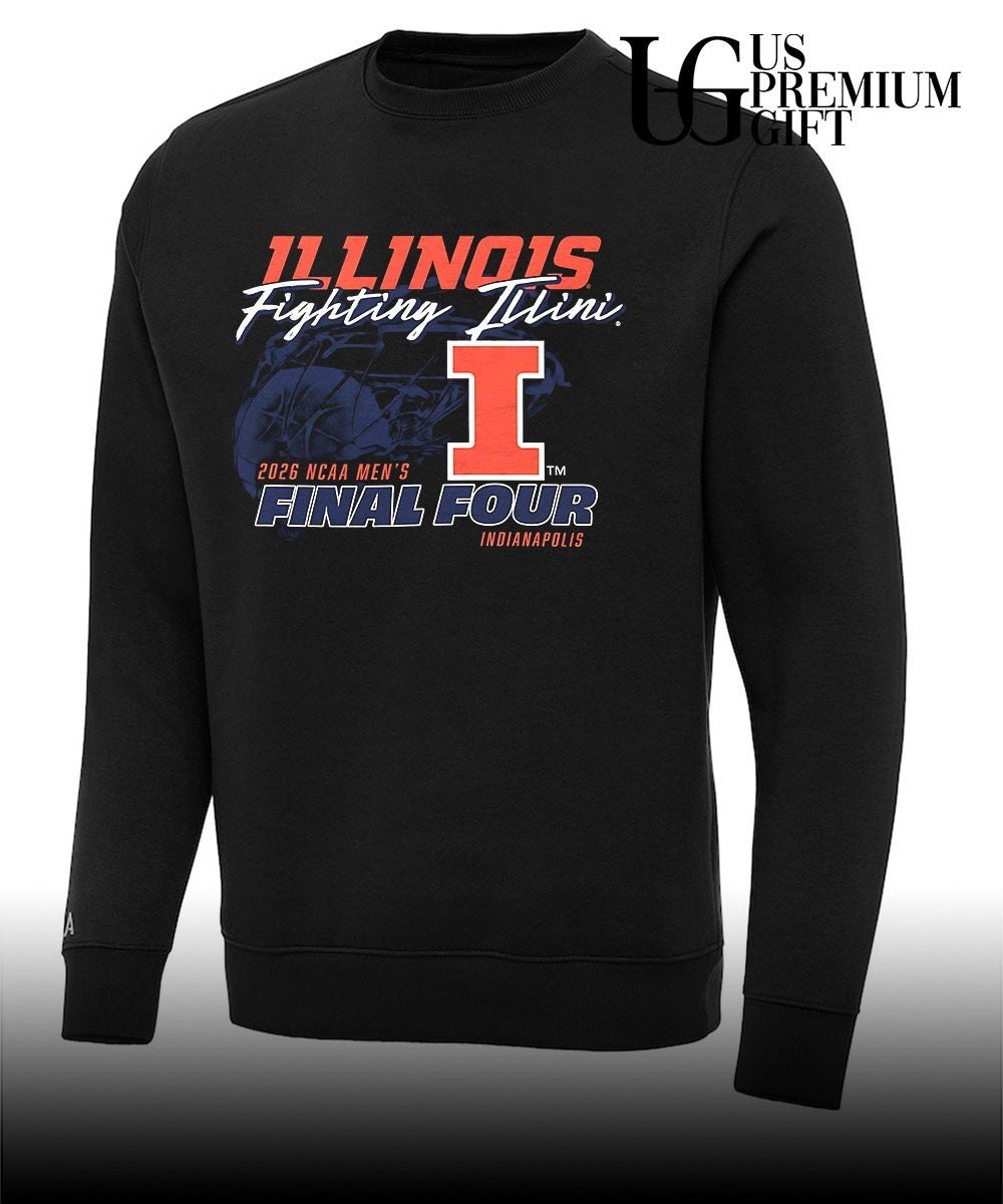 Illinois Fighting Illini 2026 NCAA Men’s Final Four Indianapolis shirt